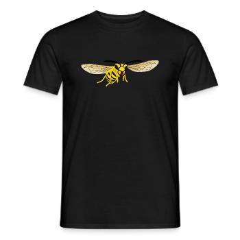 Guêpe frelon - T-shirt homme - noir - Devant - AI Model Male 178 light (178cm)