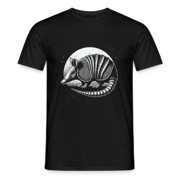 Armadillo Gürteltier - T-shirt homme - noir - Devant - AI Model Male 178 light (178cm)