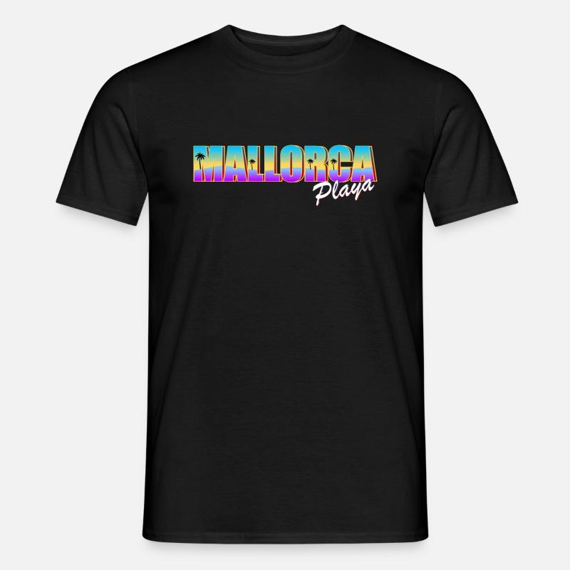 Mallorca Playa - Männer T-Shirt - Schwarz
