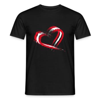 Peru - Männer T-Shirt - Schwarz - Vorne - AI Model Male 178 light (178cm)