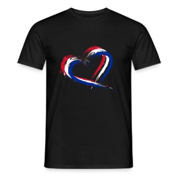 Cuba - T-shirt homme - noir - Devant - AI Model Male 178 light (178cm)