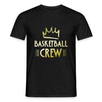 Équipe de basket-ball - T-shirt homme - noir - Devant - AI Model Male 178 light (178cm)