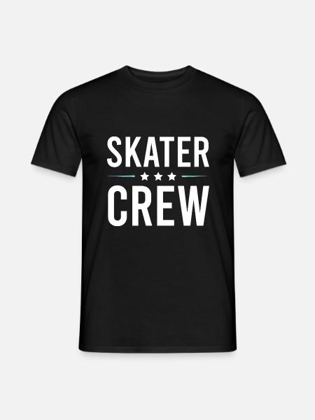 Skater Crew - Men's T-Shirt - black