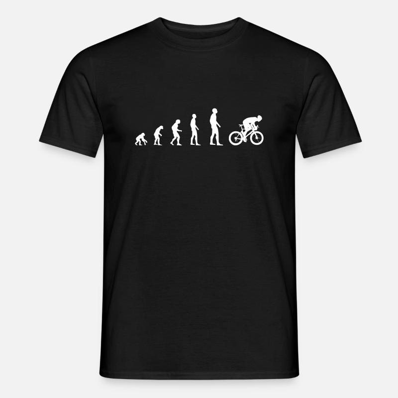 Cycling Road Bike - Evolution - Men's T-Shirt - black