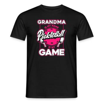 Pickleball Pickleballer Sport - Männer T-Shirt - Schwarz - Vorne - AI Model Male 178 light (178cm)