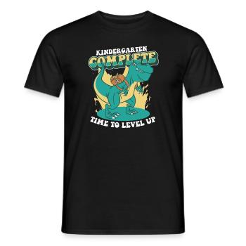 Kindergartenabschluss Grundschule - Männer T-Shirt - Schwarz - Vorne - AI Model Male 178 light (178cm)