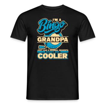 Bingo Glücksspiel Lotterie Bingo Spieler - Männer T-Shirt - Schwarz - Vorne - AI Model Male 178 light (178cm)