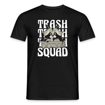 Raccoon - Men's T-Shirt - black - Front - AI Model Male 178 light (178cm)