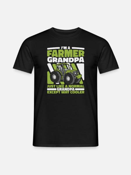 Farmer Agriculture Farmers Farmer - Men's T-Shirt - black
