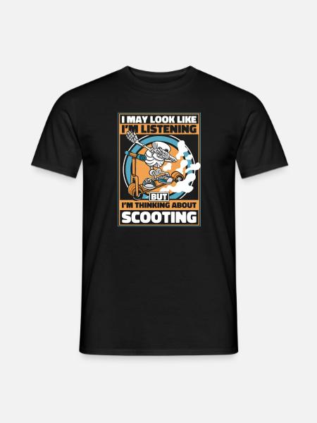 Stunt Scooter Scooter Skater Skating - Männer T-Shirt - Schwarz