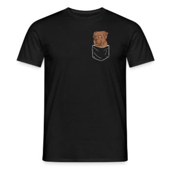 Cane Corso Dog - Men's T-Shirt - black - Front - AI Model Male 178 light (178cm)