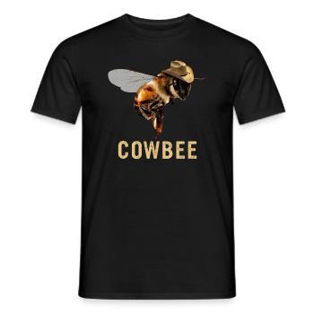 Abeille mellifère Apiculteur Abeilles Abeilles Abeille Abeille - T-shirt homme - noir - Devant - AI Model Male 178 light (178cm)