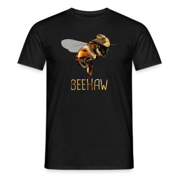 Abeille mellifère Apiculteur Abeilles Abeilles Abeille Abeille - T-shirt homme - noir - Devant - AI Model Male 178 light (178cm)