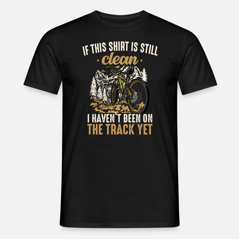 Descente VTT - T-shirt homme - noir