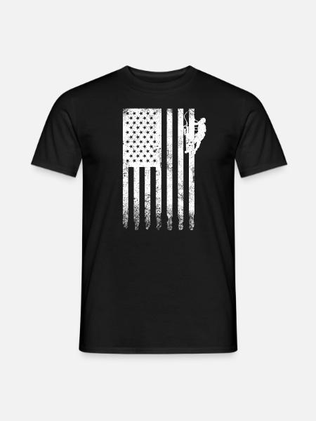 Lineman Elektrokabel Strommast Elektriker - Männer T-Shirt - Schwarz