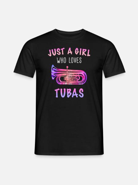 Tuba Tubist - Men's T-Shirt - black