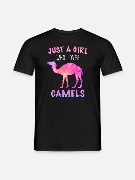 Kamel Wüste Kamele Ägypten - Männer T-Shirt - Schwarz