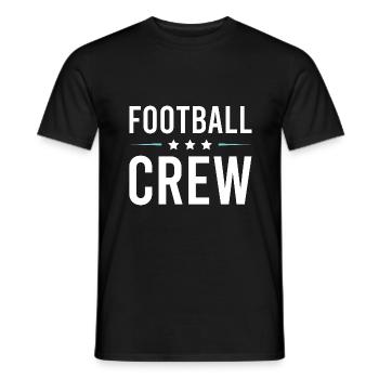 Équipe de football - T-shirt homme - noir - Devant - AI Model Male 178 light (178cm)