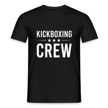 Kickboxing Crew - Men's T-Shirt - black - Front - AI Model Male 178 light (178cm)