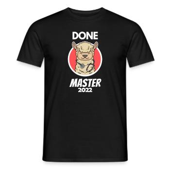 Fait Cadeau de maîtrise - T-shirt homme - noir - Devant - AI Model Male 178 light (178cm)