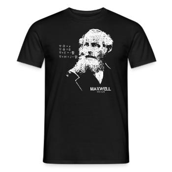 Maxwell - T-shirt homme - noir - Devant - AI Model Male 178 light (178cm)