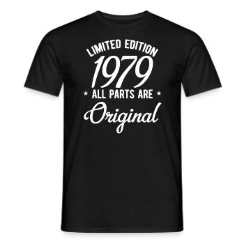 40. Geburtstag 40 Jahre Geschenk - Männer T-Shirt - Schwarz - Vorne - AI Model Male 178 light (178cm)