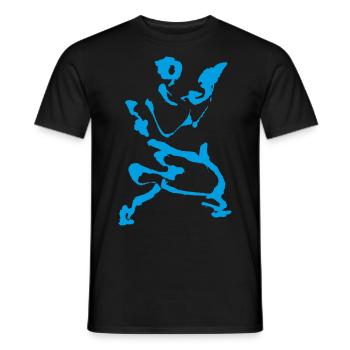 Taichi - Männer T-Shirt - Schwarz - Vorne - AI Model Male 178 light (178cm)