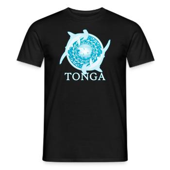 Hammerhaie Tonga Pride - Männer T-Shirt - Schwarz - Vorne - AI Model Male 178 light (178cm)