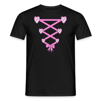 Volksfest Dirndl Replacement - Men's T-Shirt - black - Front - AI Model Male 178 light (178cm)