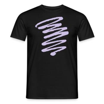 Kriggel Flicken - Männer T-Shirt - Schwarz - Vorne - AI Model Male 178 light (178cm)