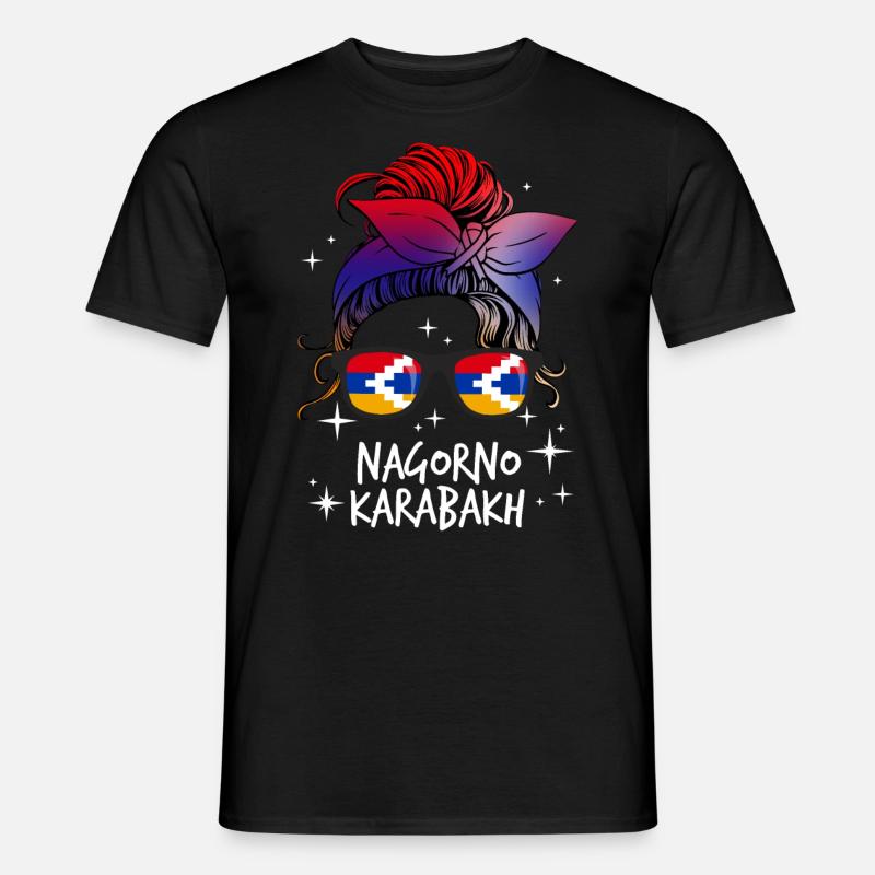 Bergkarabach - Männer T-Shirt - Schwarz