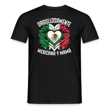 Muttertag, Mexikanische Mama, Mutterschaft, Beste - Männer T-Shirt - Schwarz - Vorne - AI Model Male 178 light (178cm)