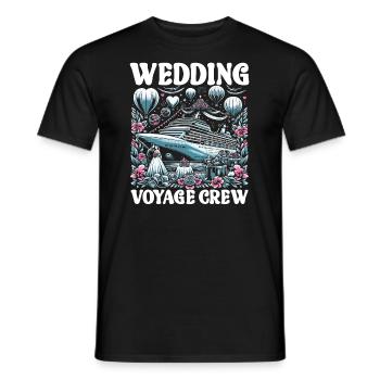 Cruise Ship Cruise Boat Trip - Men's T-Shirt - black - Front - AI Model Male 178 light (178cm)