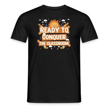 Zurück Zur Schule Kleidung Bildung Lehrer Schüler - Männer T-Shirt - Schwarz - Vorne - AI Model Male 178 light (178cm)