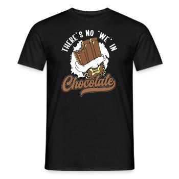 I love - Men's T-Shirt - black - Front - AI Model Male 178 light (178cm)