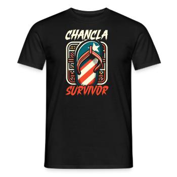 Puerto Rico Flag Country Nationality Pr Boricua - Men's T-Shirt - black - Front - AI Model Male 178 light (178cm)