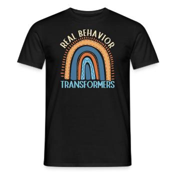 Rbt-therapeut, Verhaltens-Psychologe - Männer T-Shirt - Schwarz - Vorne - AI Model Male 178 light (178cm)