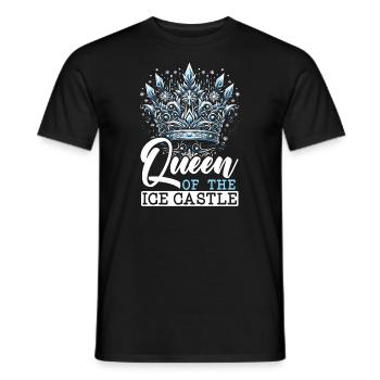 Ich Liebe Die Eisschneeflocke Der Wintersaison - Männer T-Shirt - Schwarz - Vorne - AI Model Male 178 light (178cm)