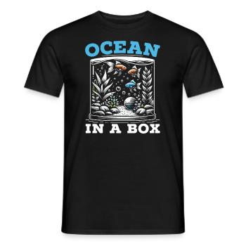 Aquarianer Aquarianer Aquarianer - Men's T-Shirt - black - Front - AI Model Male 178 light (178cm)
