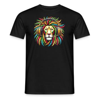 Nationalität Des Jamaikanischen Flaggenlandes, Ich - Männer T-Shirt - Schwarz - Vorne - AI Model Male 178 light (178cm)