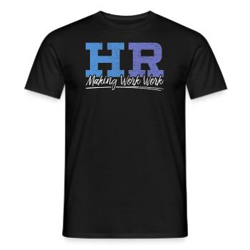 Hr Manager Job Personalmitarbeiter Hr - Männer T-Shirt - Schwarz - Vorne - AI Model Male 178 light (178cm)