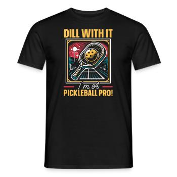 Pickleball-spieler Dink Sport Pickle Ball, Den Ich - Männer T-Shirt - Schwarz - Vorne - AI Model Male 178 light (178cm)