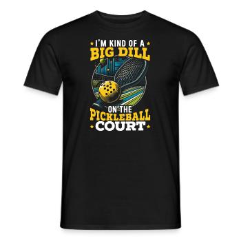 Pickleball-spieler Dink Sport Pickle Ball, Den Ich - Männer T-Shirt - Schwarz - Vorne - AI Model Male 178 light (178cm)