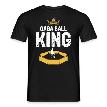 Beanspruchen Sie Ihren Titel Als Gaga-ball-könig - Männer T-Shirt - Schwarz - Vorne - AI Model Male 178 light (178cm)