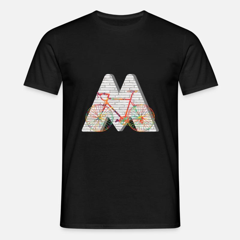 bicycle e 249 m - Men's T-Shirt - black