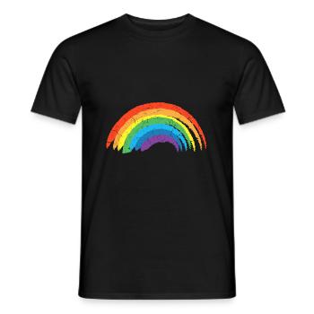 Drôle gay Pride Lesbian Pride Ok To Be Gay - T-shirt homme - noir - Devant - AI Model Male 178 light (178cm)