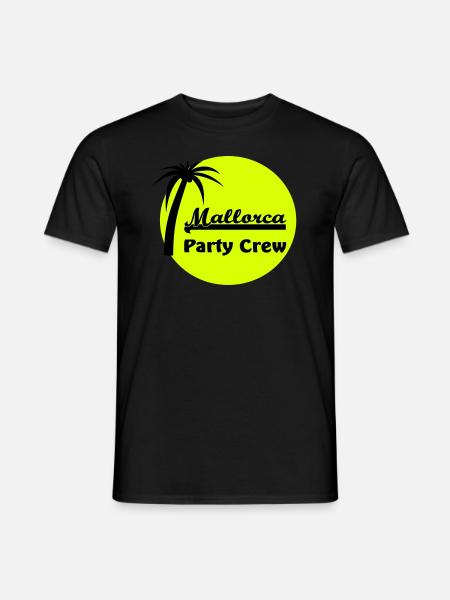 Mallorca Party Crew T-Shirts - Männer T-Shirt - Schwarz