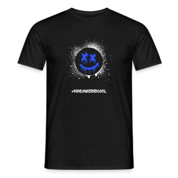 Kindness Is Cool Positive Statement Shirt - Men's T-Shirt - black - Front - AI Model Male 178 light (178cm)