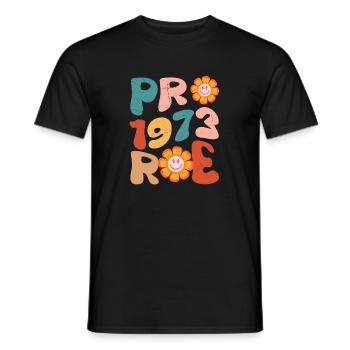 Pro 1973 Rogen - Männer T-Shirt - Schwarz - Vorne - AI Model Male 178 light (178cm)