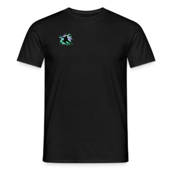 Skate skater skateboard sk8 - Männer T-Shirt - Schwarz - Vorne - AI Model Male 178 light (178cm)